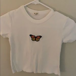 Brandy Melville Butterfly top
